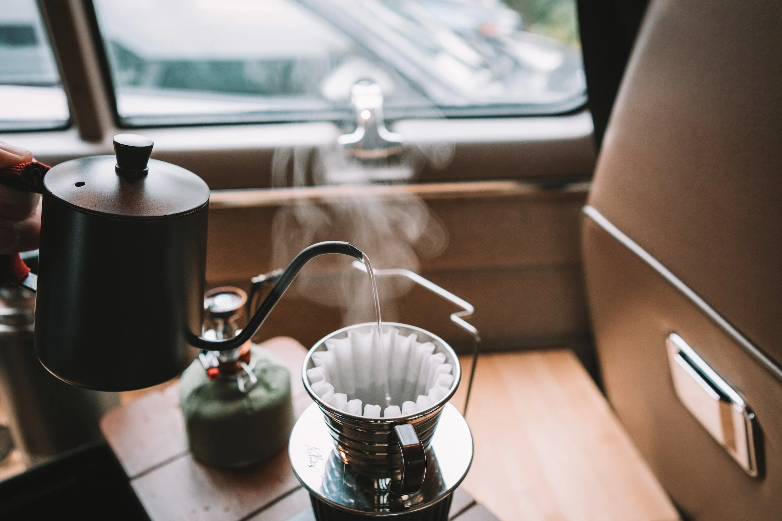 Brewing Coffee in a Stanley Lunch Box — LOAM